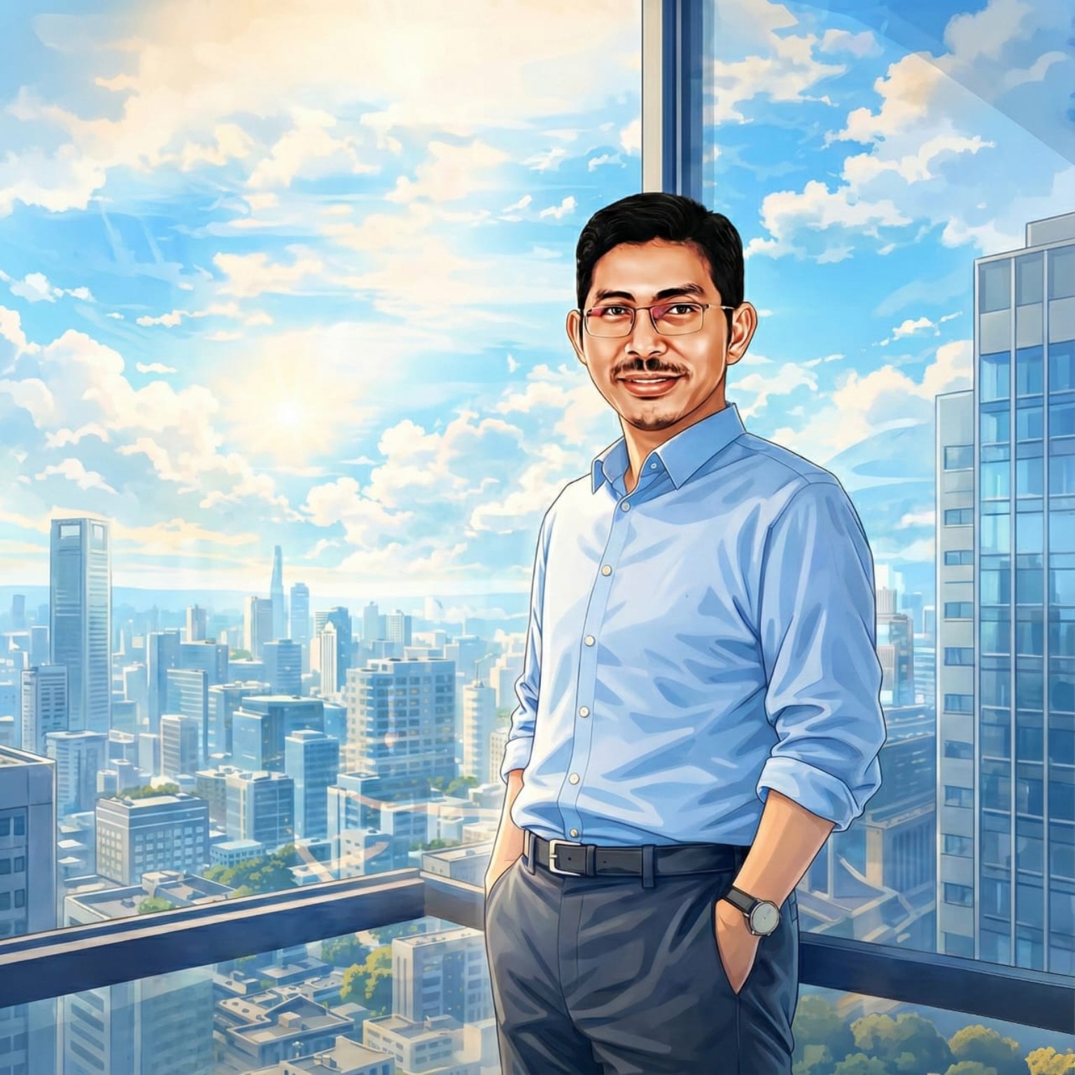 Ilustrasi profesional Ts. Wan Azlee Bin Hj. Wan Abdullah